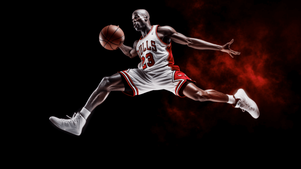 El Jugador de baloncesto Michael Jordan